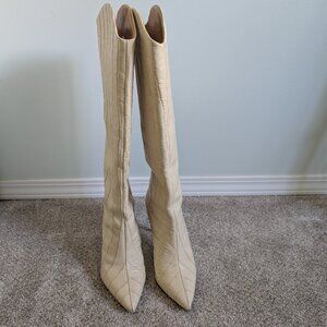 Schutz heeled boots size 6